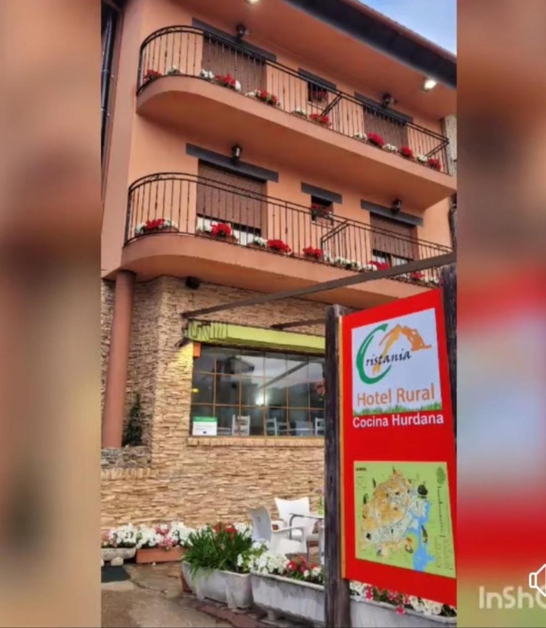 Hotel Rural Cristania Caminomorisco Buitenkant foto