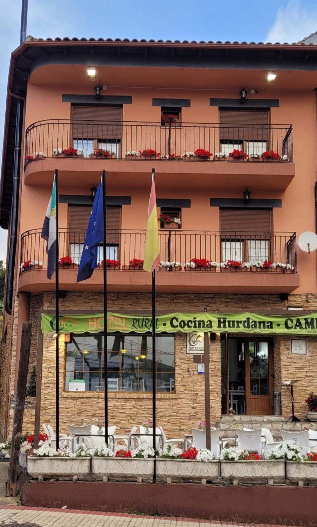 Hotel Rural Cristania Caminomorisco Buitenkant foto